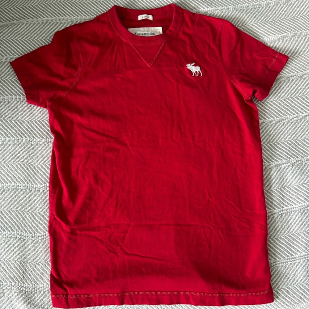 Red Abercrombie T-shirt